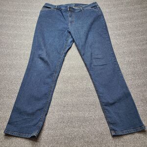 J Jill Jeans Womens 16 Petite Blue Tried & True Fit Modern Slim Denim Stretch